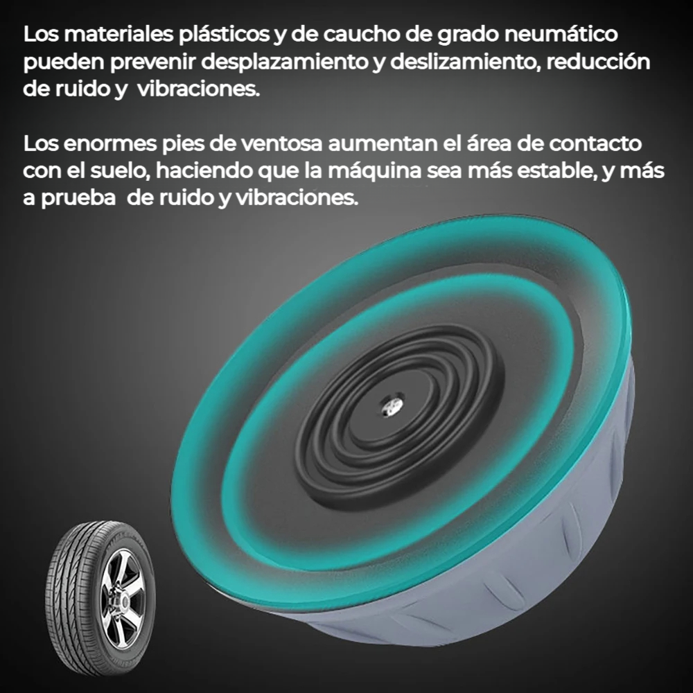 Almohadillas base universales x 4 piezas