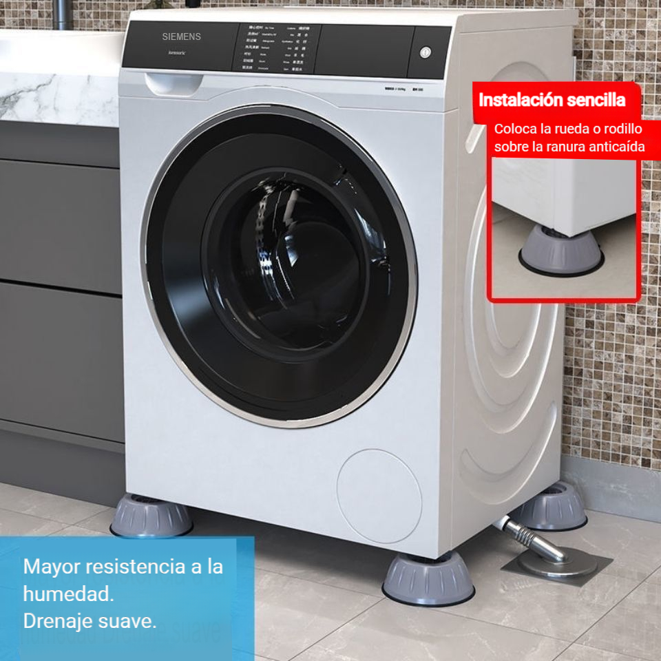 Almohadillas base universales x 4 piezas